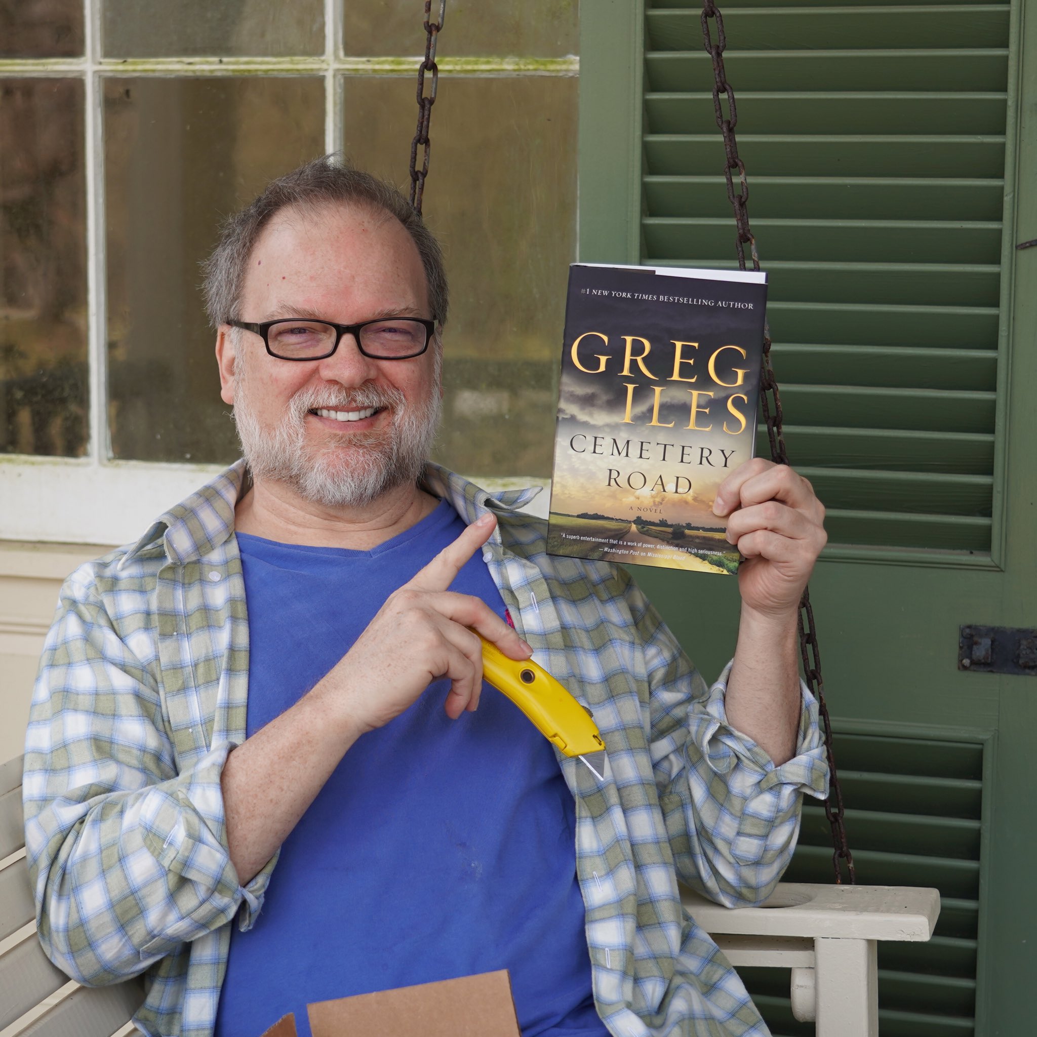 Greg Iles On Twitter First Actual Copy Of Cemetery Road Valentine Present From Morrow