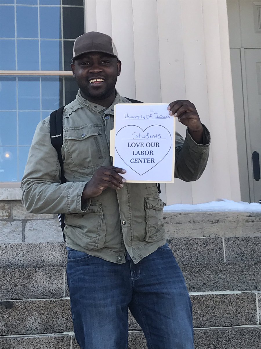 #uiowa #SaveOurLaborCenter