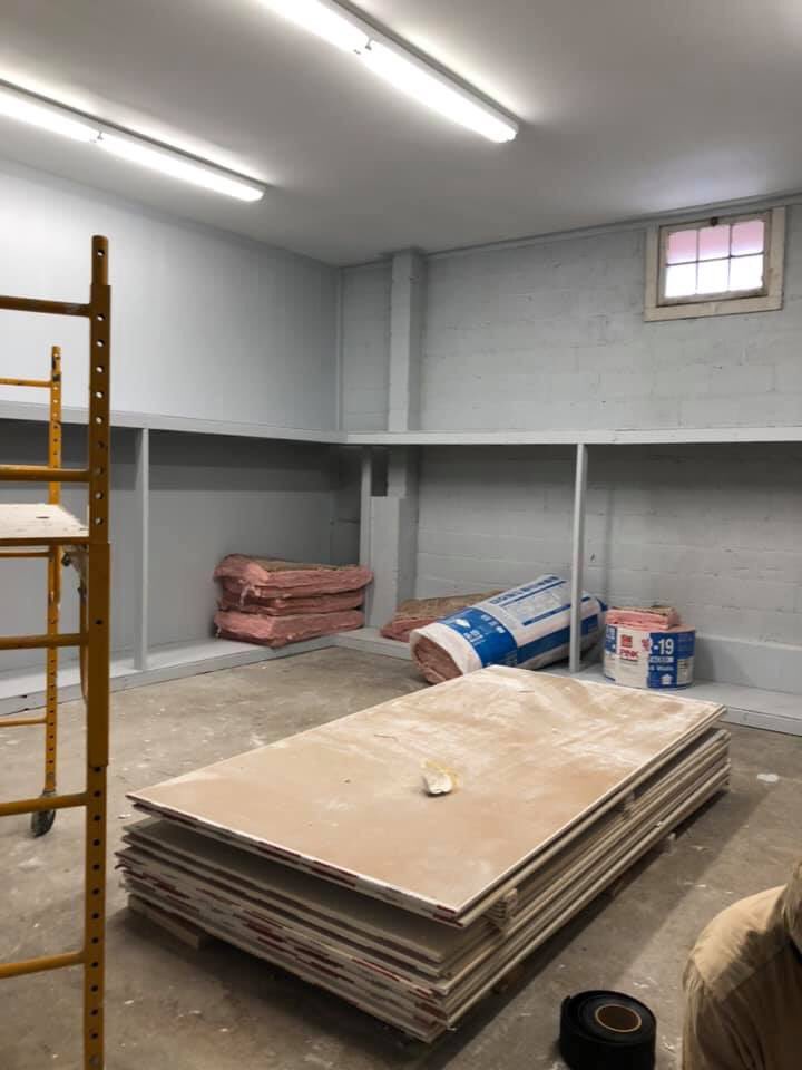 cmfaonline's tweet photo. Working on the new costume storage room and 3rd dance studio! We are so excited! https://t.co/xyzhOgY2FA