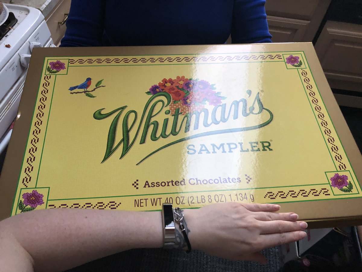 stacylketcham's tweet image. @Itkwkate why, yes, you can get a larger box of Whitman’s.