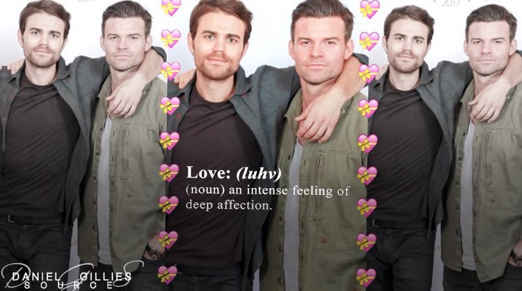 ❤️❤️❤️ <a href="/paulwesley/">Paul Wesley</a> <a href="/danieljgillies/">DANIEL GILLIES</a> #Paniel #ValentineDay
