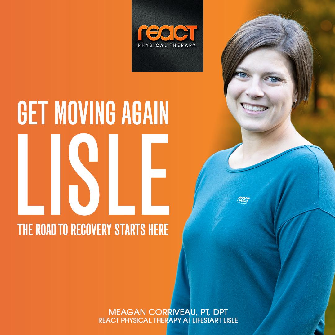 BeReact's tweet image. Chicago, Naperville, Wheaton, and Downers Grove, the road to recovery starts right here at @BeReact Physical Therapy in Lisle!

Visit our newest location inside @LifeStart Central Park right off I-88. Book an appointment at 773-505-8557 to feel better and get moving again.