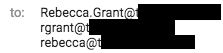 rgrantfi's tweet photo. Sure I'd love to respond to your prospecting email where you guessed my actual email address by including 3 possible variations. #EmailMarketingFail https://t.co/WqMCgyRhS8