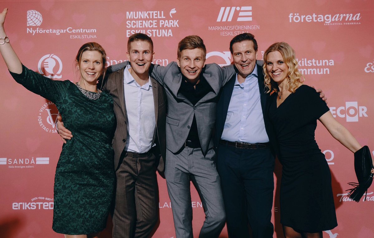 Stort grattis till ALLA värdiga vinnare av 2018 års tunga titlar.

Årets Nyföretagare 2018: Hökärr Trä &amp; Bygg, Elin Ericsson &amp; Fredrik Karlsson

Årets Innovatör 2018:
Åsa Öberg 

Årets Marknadsförare 2018:
Smederna - Johannes Wahlberg

Årets Företagare 2018:
Secor - Andreas Frisk