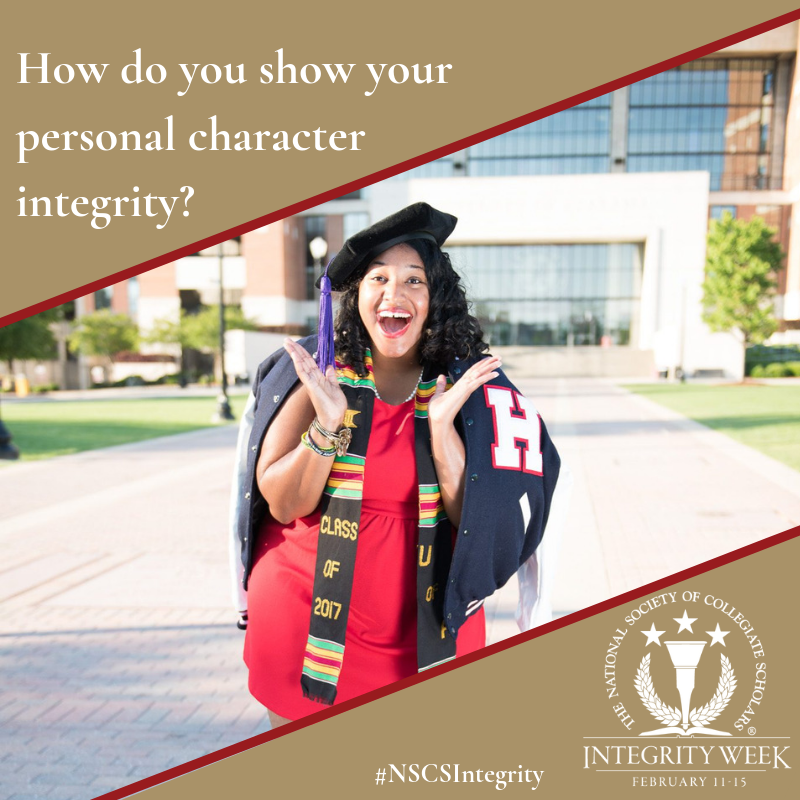 NSCS's tweet photo. Stay true to yourself! How do you show your personal character integrity? #NSCSIntegrity https://t.co/TBAAELYOyz
