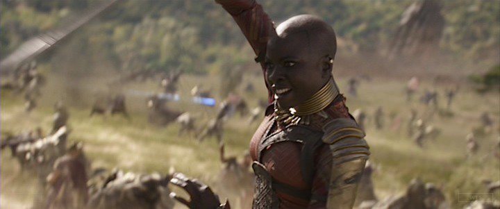 Happy Birthday to Danai Gurira who turns 41 today! Name the movie of this shot. 5 min to answer! 