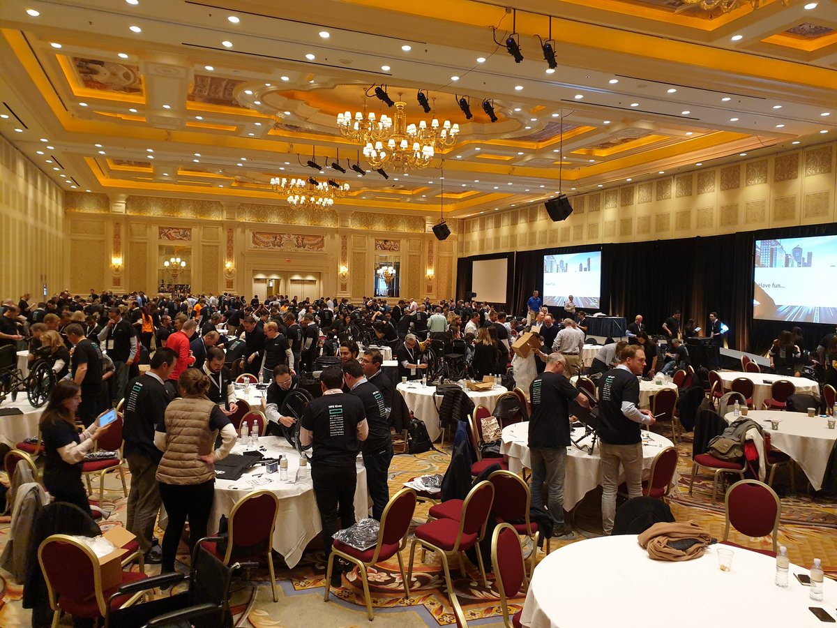 Nigel_GER87's tweet photo. The HPEFS Sales Team from around the World assembling 95 wheelchairs for @EastersealsNV #HPEFS_GST https://t.co/Z87FgM4mM6
