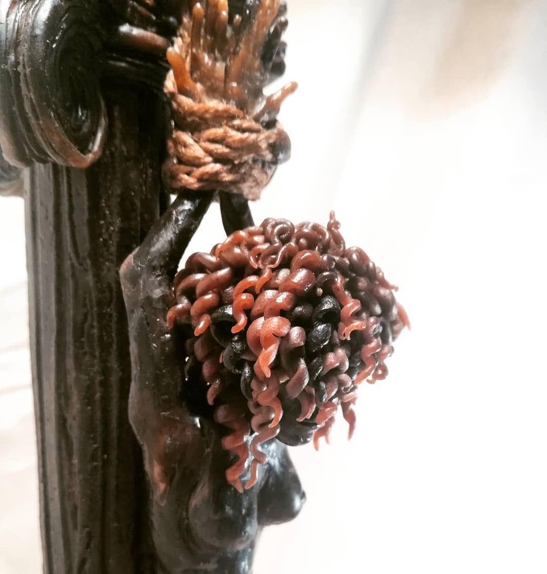 Bogdan_Imurluc's tweet photo. My new art work ★Pasisions Pillar★ wax #sculpture @ IMUart https://t.co/YYUg0GnHhV
