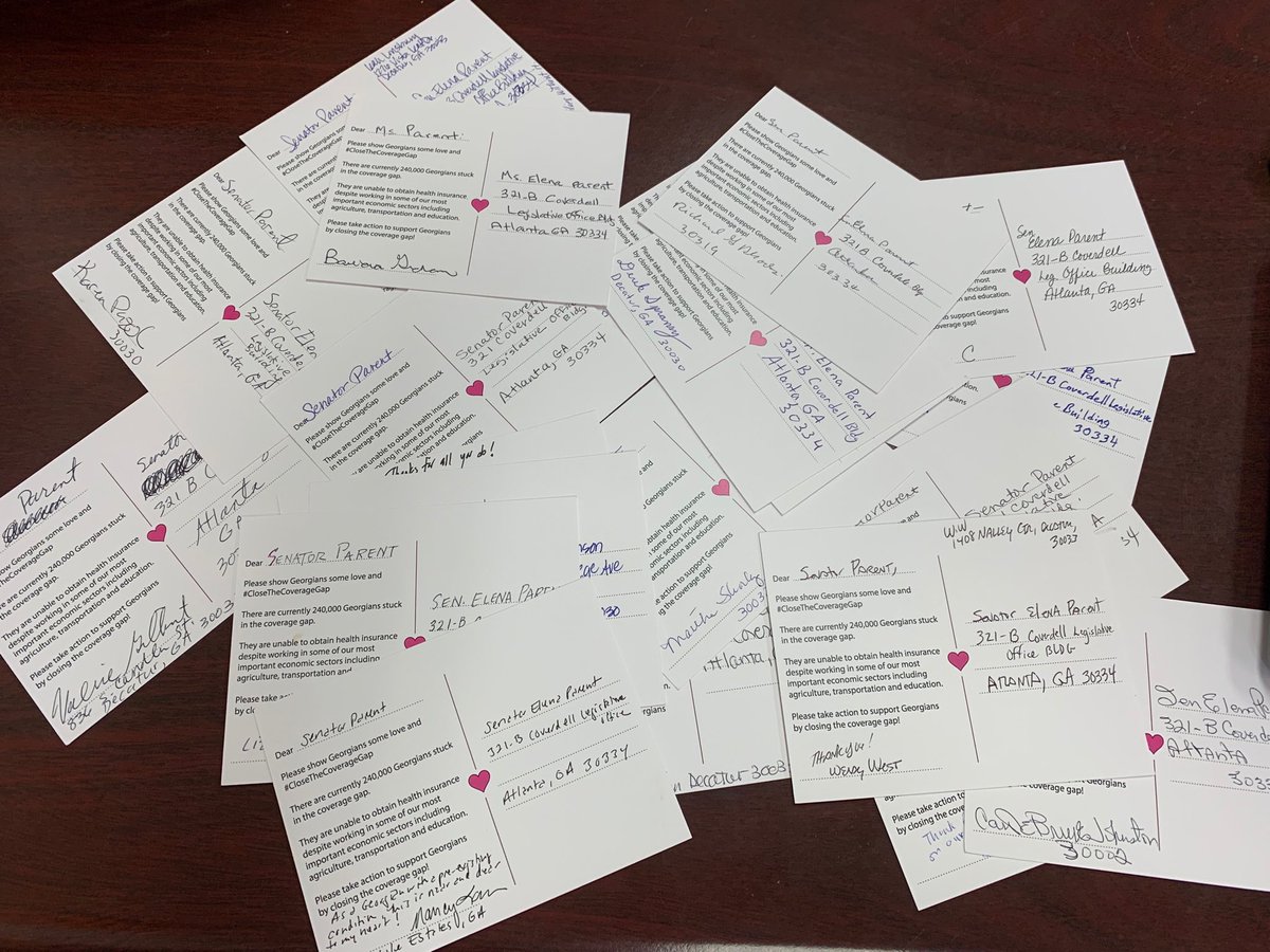 My constituents are ready to show the love, #CloseTheCoverageGap and #ExpandMedicaid this #ValentinesDay! #SB36