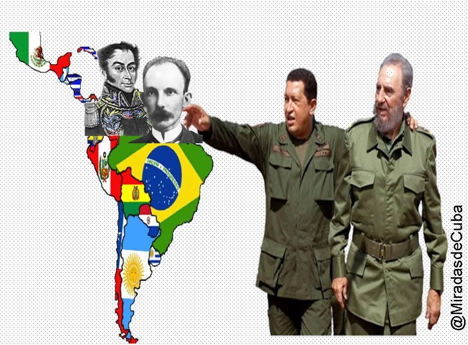 Gobierno Revolucionario #Cuba denuncia y alerta sobre verdaderos planes intervencionistas y agresión a  #Venezuela por #EEUU. Los amantes de la Paz que somos miles de millones, decimos NO a la intervención disfrazada de falsos propósitos humanitarios #AméricaNuestra <a href="/CubaMINREX/">Cancillería de Cuba</a>