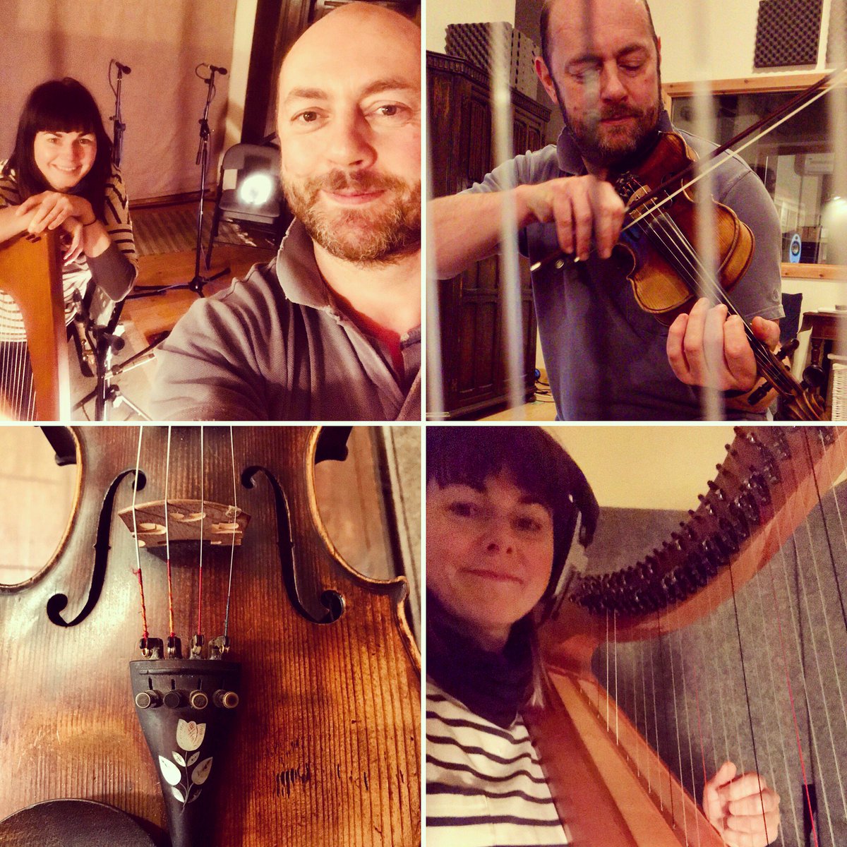 ingridhendo's tweet photo. Valentine's Day has finally brought myself and Iain together to record a duo album. Who says romance is dead?! 😍
Day 1 done and still speaking! #winning #twobecomesone #gaol #tradmusic #gaelic #oldlaundry #glenfinnan
All we need is an album title now. Any suggestions? https://t.co/sI5an220ba