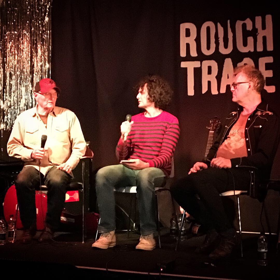 AdyJohnsonUK's tweet image. @qualifiedsur Michael Chapman and #BJCole interviewed by @Willjhodgkinson , followed by a wonderful lil’ set at @roughtradeeast this eve! Thanks for the fascination tales and beautiful music guys! 👍
.
.
#singersongwriter #interview #guitar #pedalsteel #livemusic #tales #Legends