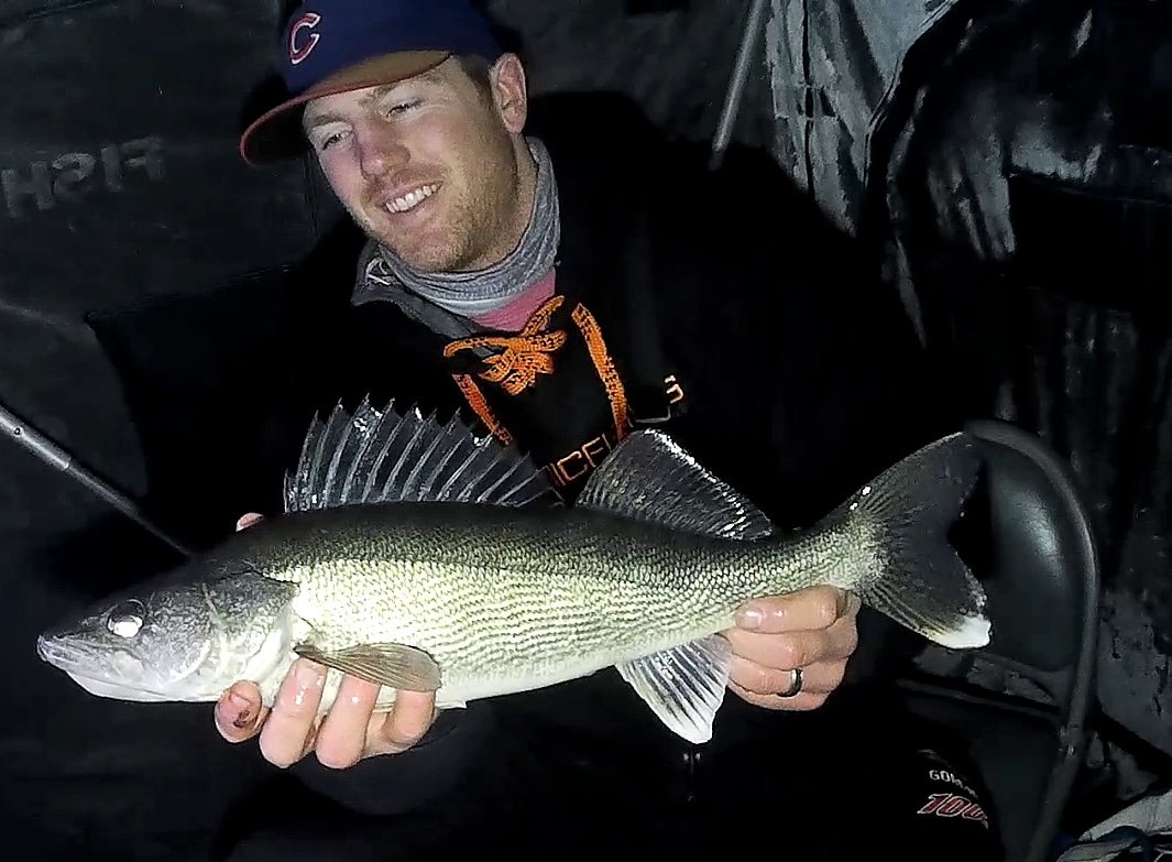 Valentine's day is a great day to share my love of big #walleyes! 
Video-->youtu.be/M2hVIMaTbh8
#icefishing #rivercertified