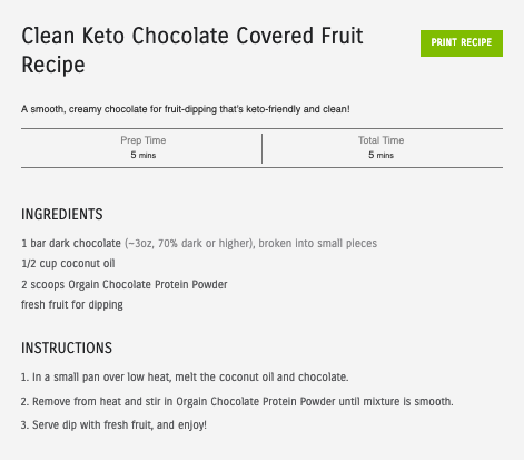 DrinkOrgain's tweet photo. Need a last minute plans for tonight? Nothing says "I'm #fondue you" quite like #chocolate... especially #keto chocolate!๐ #Recipe below. #valentine #valentinesday #getpickywithyourprotein https://t.co/8voL58BlKj