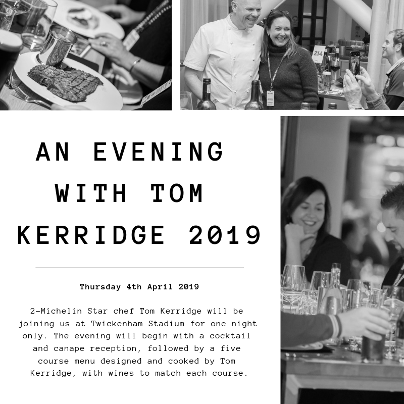 EH_Hospitality's tweet photo. 2-Michelin Star chef Tom Kerridge will be joining us at Twickenham Stadium for one night only. 

Visit: https://t.co/wsFgcxoXUy 

#tomkerridge #michelinstar #dinner #lunches #twickham #stadium #food #theultimateinvitation #EH https://t.co/a87JesGt5U