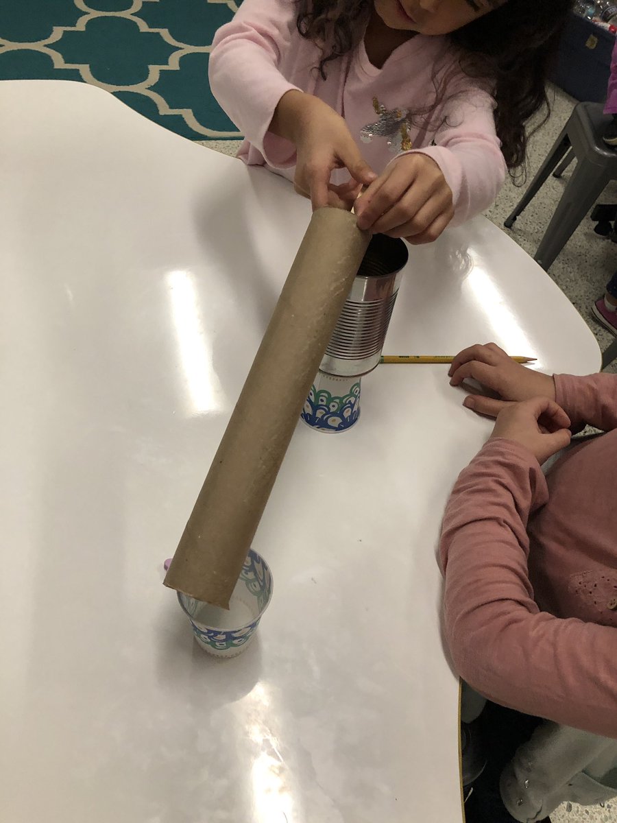 Elem_InnovaSHAN's tweet photo. 1st grade worked on making #candychutes using basic materials this week. Ss made observations about slope, height, and speed as they tried to get the candy heart in the cup @Henrico_Steam #idreamofsteaming #elementarySTEAM #criticalthinkers #problemsolvers #HLP #deeperlearning https://t.co/laXbFcop9y