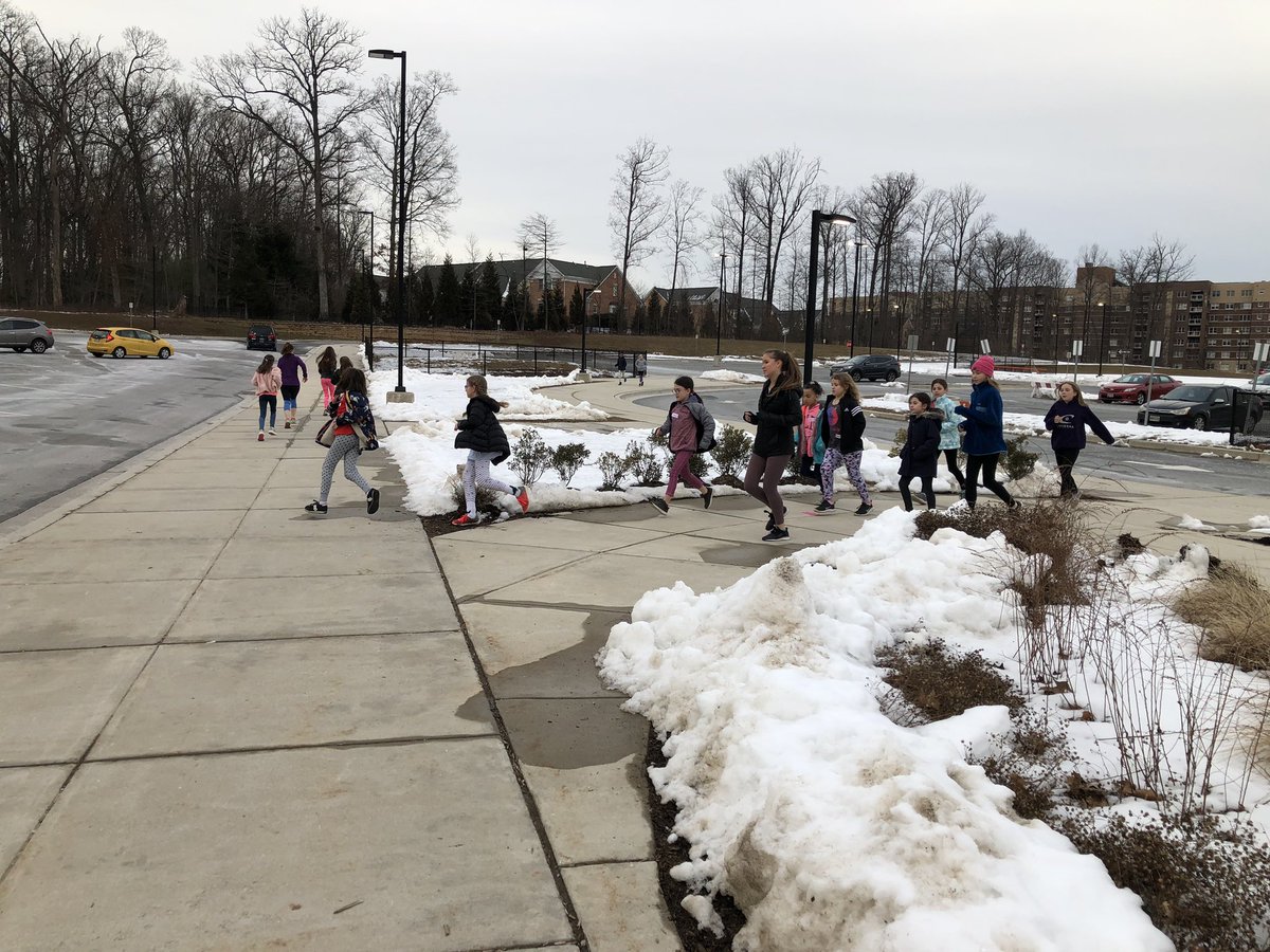And just like that, another season of Girls on the Run has started! Loving the enthusiasm, participation, and teamwork already! <a href="/cmontgomerybcps/">Christina Montgomery</a> <a href="/Ms_Shramko_MCES/">Natalie Shramko</a> <a href="/Team_MCES/">Mays Chapel ES</a> #girlsontherun #snowcantstopus #goalsetting #getoutandmove #teamworkmakesthedreamwork