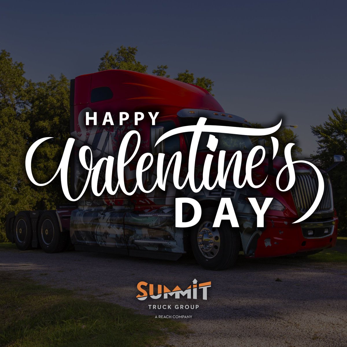 Happy Valentine's Day from Summit Truck Group!
