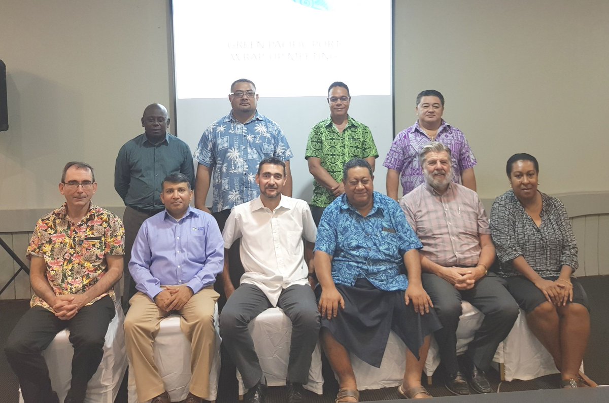 ERokodi's tweet photo. Green Pacific Ports Project Wrap-Up meeting 15/02/19 in Nadi, Fiji.
#GPP
#SPC
#SIPA
#PAT https://t.co/EUyho1PYiE