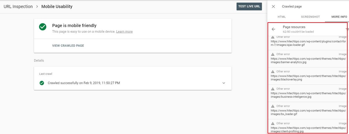 _PriteshChauhan's tweet image. Facing problem to solve "Other error: JS / Image / SVG" in Search Console > Inspect > Mobile Usability. Do I've to worried? #webmastertool @rustybrick @JohnMu @methode @StackOverflow #SearchConsole #GoogleSearchConsole
