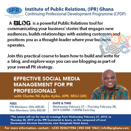 iprGhOfficial's tweet photo. A blog is a powerful Public  Relations tool for communicating your business’ stories to engage new audiences, build relationships with existing customers and position you as a thought leader where your business operates.Register and explore blogging as a PR strategy.
#CPDPFeb2019 https://t.co/SFoVs0SLZL