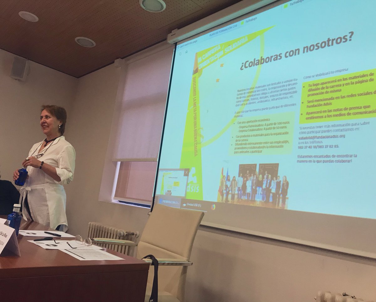 cve_red's tweet photo. Muchas gracias Aurora por compartir con nosotros @FundacionAdsis , una entidad sin animo de lucro que trabaja para las personas en situación de vulnerabilidad. #RedCVE #valladolid https://t.co/IrL1Cm1Cq6