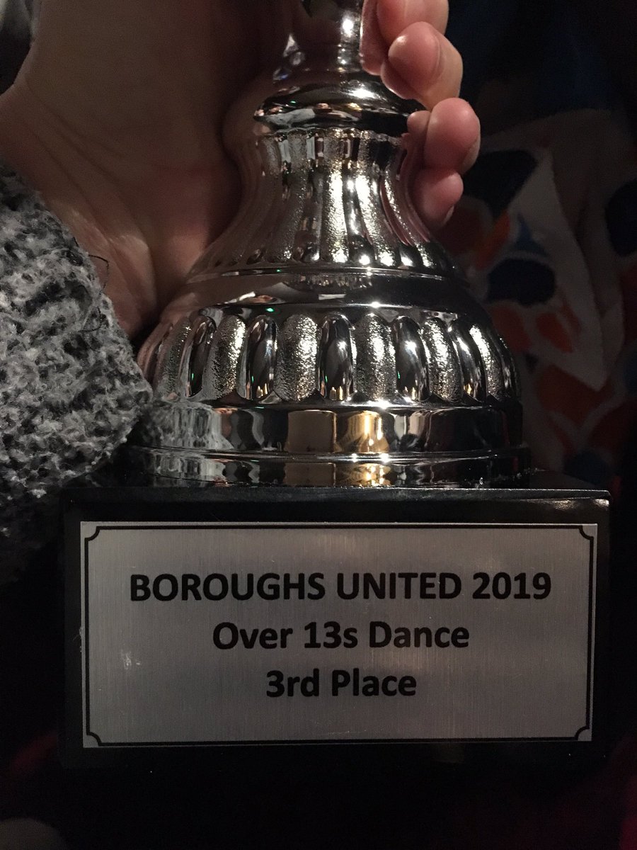 BDYDance's tweet photo. Delighted to announce we won 3rd place at #boroughsunited SO PROUD of these amazing young people! These wonderful dancers made BDYD history last night! Fantastic work Illusion18! #performancegroup π₯ππ»π₯ #proud #youngpeople #onwardsandupwards https://t.co/WEEEfJ3hnq