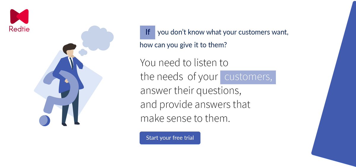 getredtie's tweet image. If you don&apos;t know what your customers want, how can you give it to them?
Signup to know more: redtie.co/v3/app/signup
#twowaycommunication #omnichannelmessagingplatform #smallbusiness #California #EMAIL #SignUp