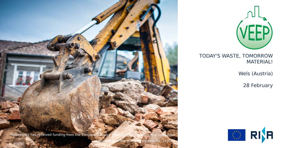 RINA1861's tweet image. Interested in the latest advancements in R&amp;amp;D for the recovery and reuse of building waste material? Join us at &quot;TODAY‘s WASTE, TOMORROW MATERIAL!&quot; workshop!👇
#VEEP #H2020 #WSED
rina.org/en/media/event…