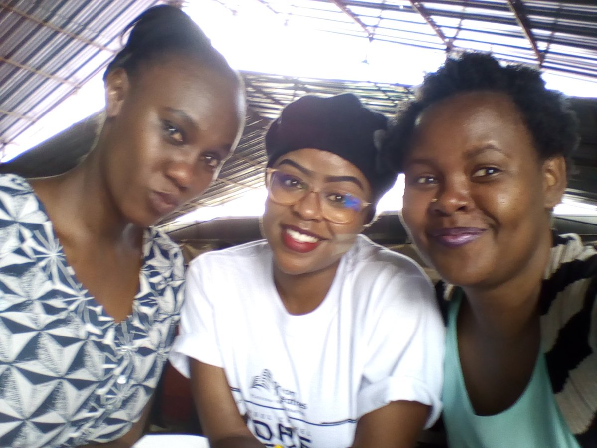 blaqandyellow's tweet image. During the break at #MTP5 with my girls @DoreenKalekye and msShaz #MakeThem @WellyOdendo @MuniuVictor #PGD