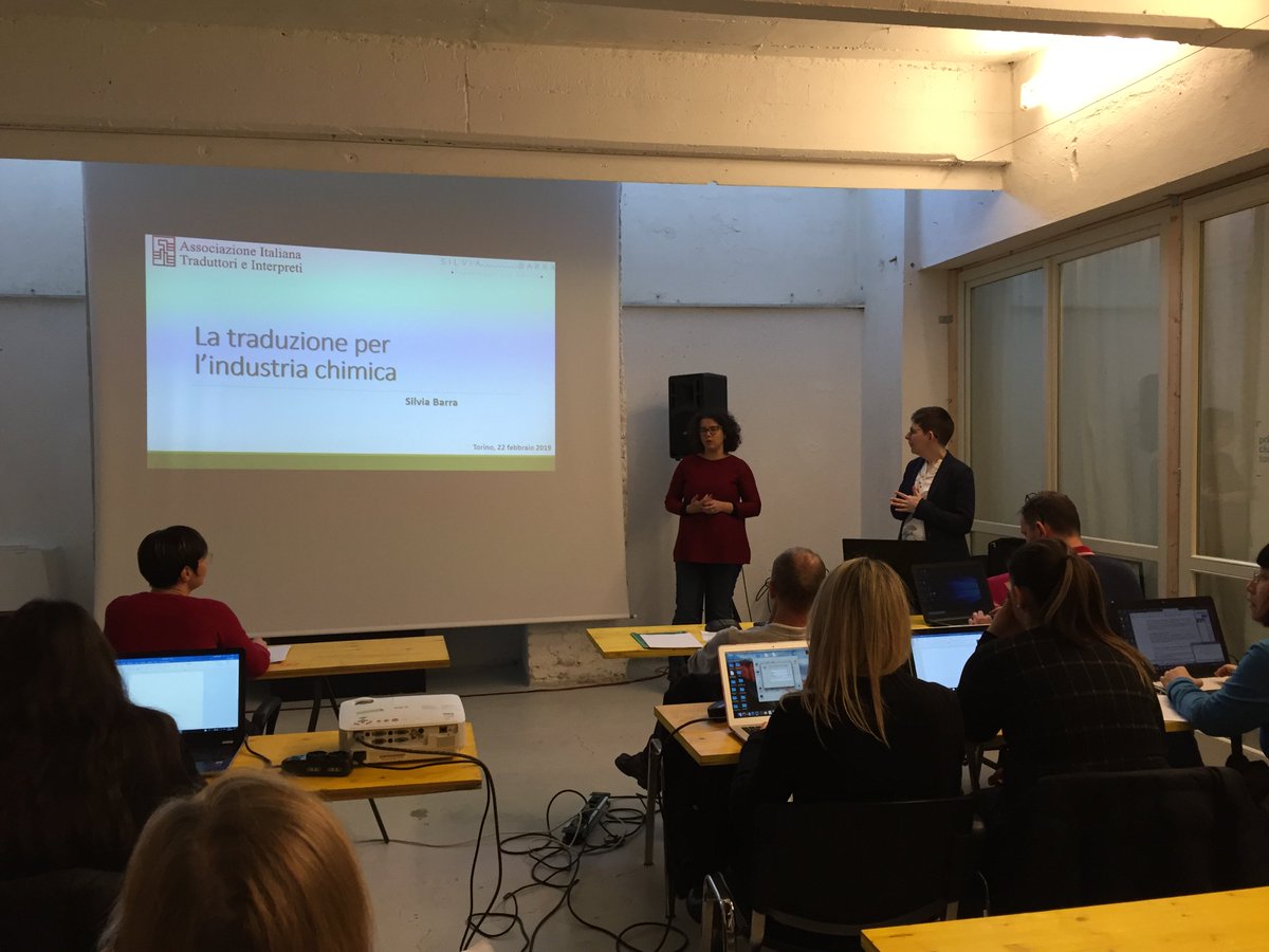 AitiTweet's tweet photo. Da Torino i volti concentrati dei partecipanti al seminario organizzato dalla Sezione AITI PVDA "La traduzione per l'industria chimica". @SilviaChem #formazioneAITI #AITIconte #venerdìconAITI #sociAITI #professionistiAITI #traduttoriAITI #AITI_PVDA #traduzionechimica https://t.co/EuicRFb1w4
