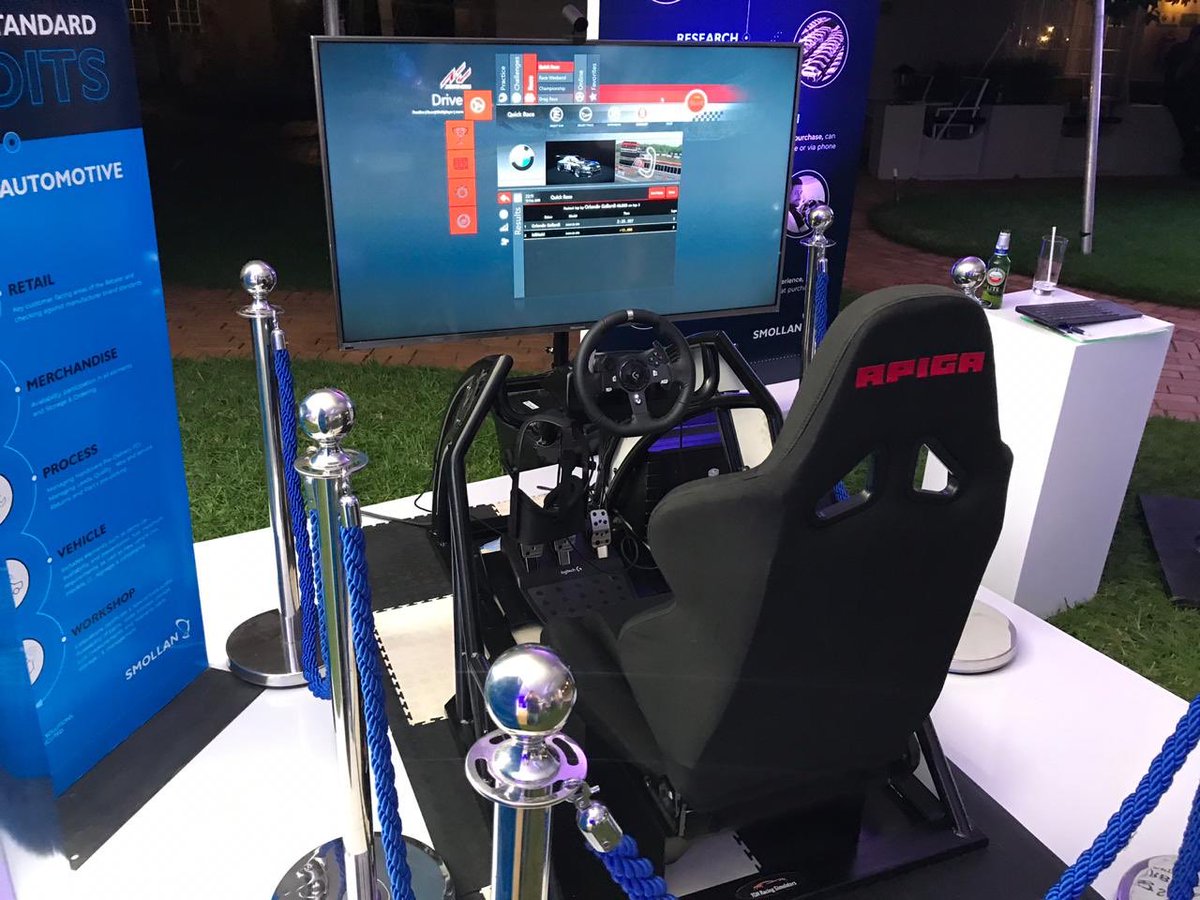 TGN VR GTR Racing Simulator Setup with Top Gear style Leaderboard for a client! 🏁
How can we Supercharge Your Next Event?
tgnza.co.za
•
#tgnza #tgnevent #corporateevents  #saevents #entertainment #racingsimulator #SuperchargeYourNextEvent