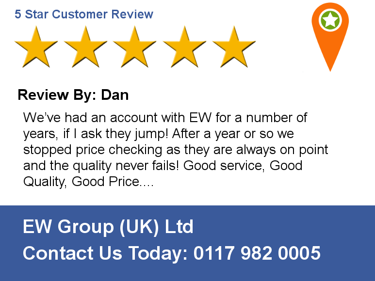 Review By: Dan We’ve had an account with EW for a number of years, if I ask they jump! After a year or so we stopp