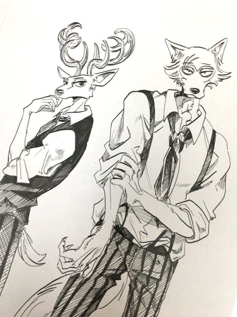 57%OFF!】 BEASTARS レゴシ キャンバスパネル キャンバスアート 受注