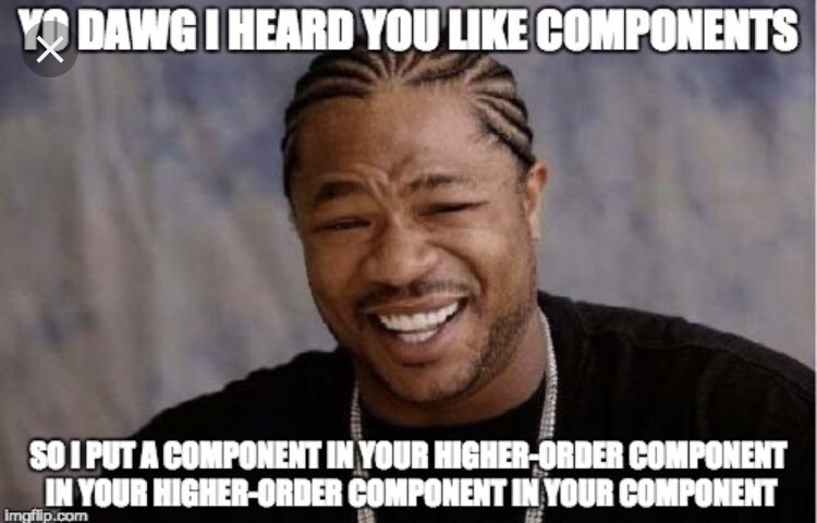 kristinhortsch's tweet image. How I felt by the end of today after diving into higher order components in React... 😂😐🤷🏼♀️😱🤯🤔
#coding #codenerd #reactjs #javascript #programming #components #WomenWhoCode