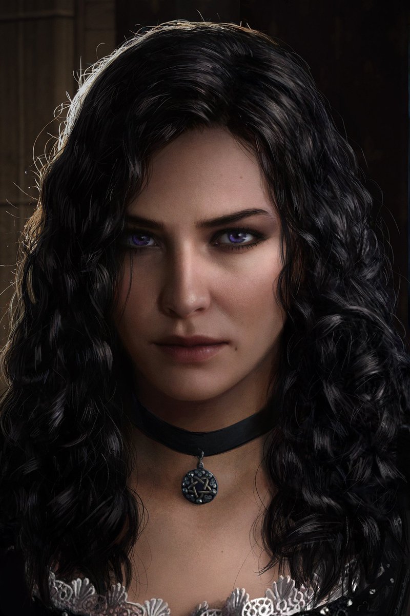 I made a set of #Witcher3 portraits. @CDPROJEKTRED @witchergame . Yennefer fans, I hope you're happy now.