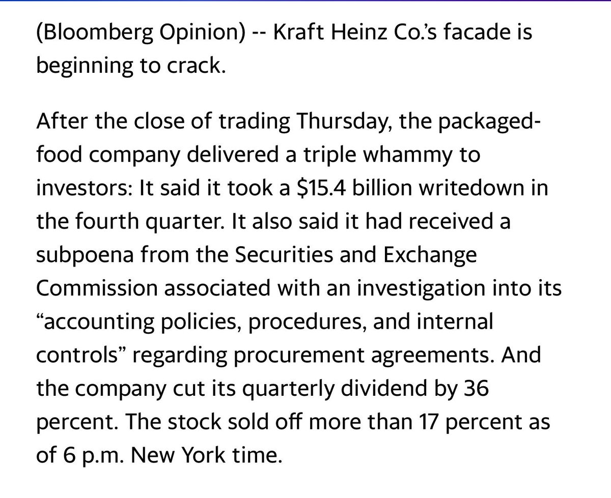 So there’s no thesis for consumer goods anymore? No more “sell to 3G”?