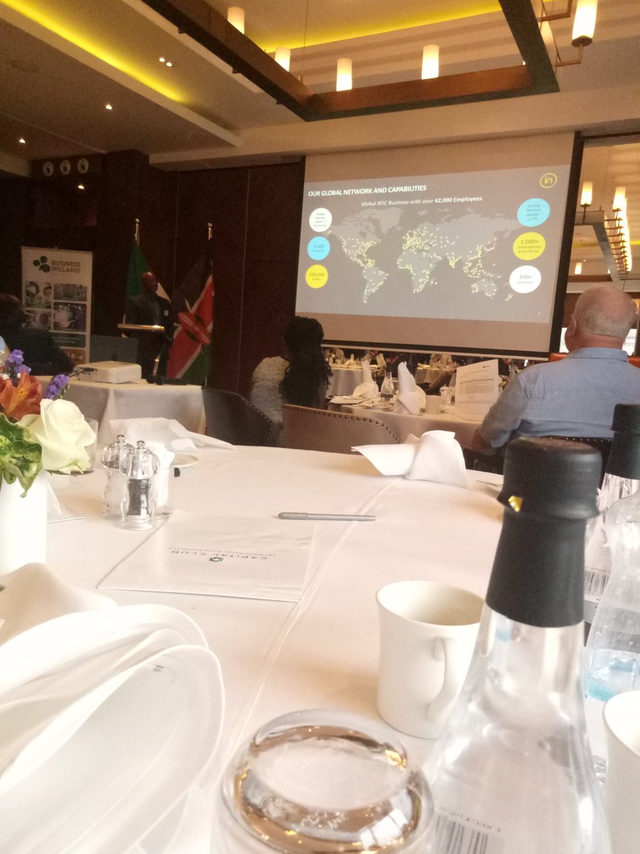 Presentation by Mr. Douglas Nyamari of @Intertek on process, requirements and regulations relating to imports.

@BIrlKe #businessirelandkenya @IrlEmbKenya #BIKbreakfast @StrathmoreFDN