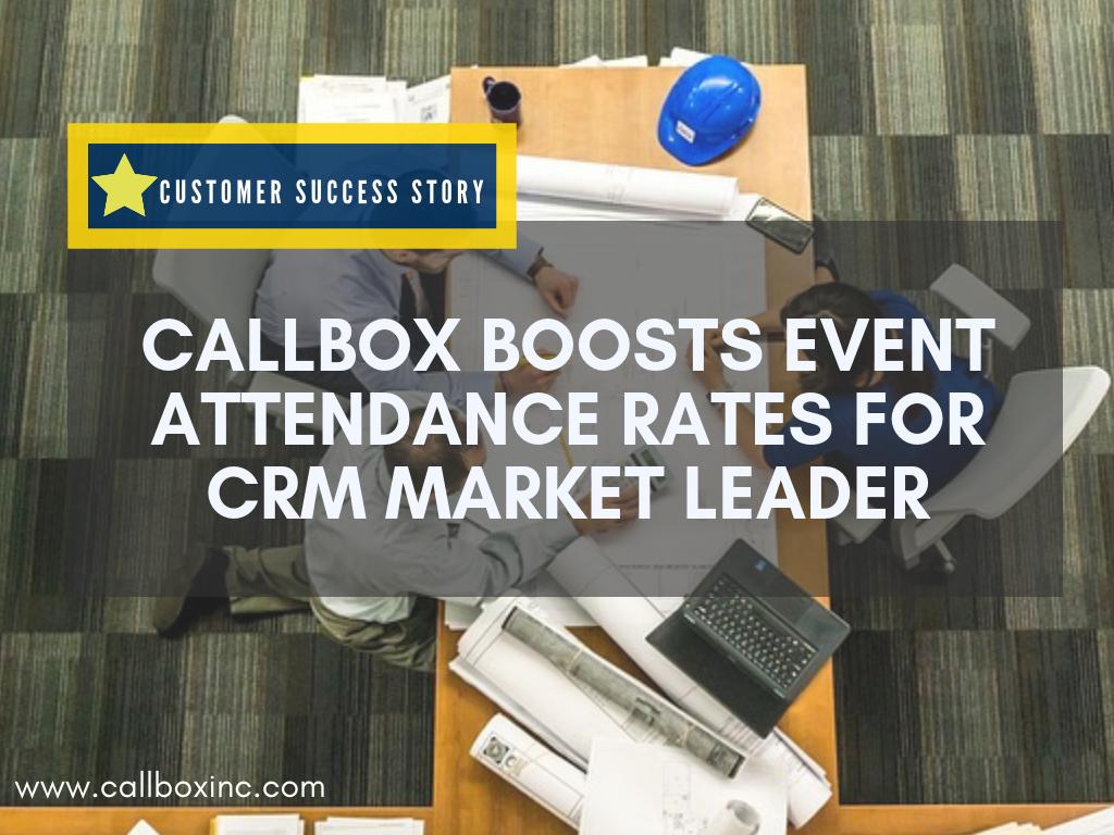 belindasummers's tweet image. Callbox’s Call-to-Invite campaign put together the list of target attendees to be contacted and was a good fit to help the Client  meet its event marketing objectives. ow.ly/o20Y30nN8gU 
#CRMsoftwareservices
#CRMsoftwareleadgeneration
#softwareleads
#softwareprovider