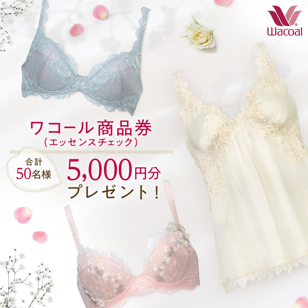 ワコール Wacoal エッセンスチェック 500円×20枚 10,000円分 【公式通販】