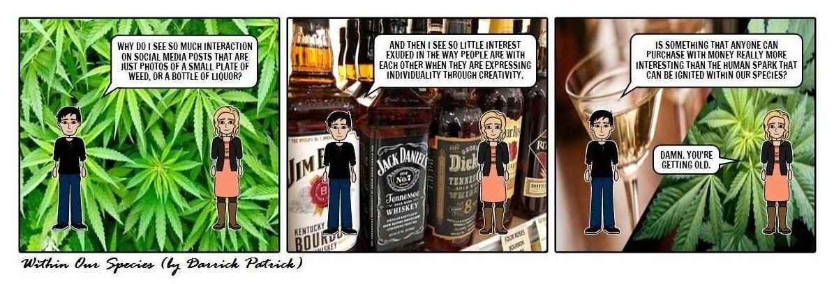 DigiPanelComix's tweet image. Within Our Species (by Darrick Patrick)