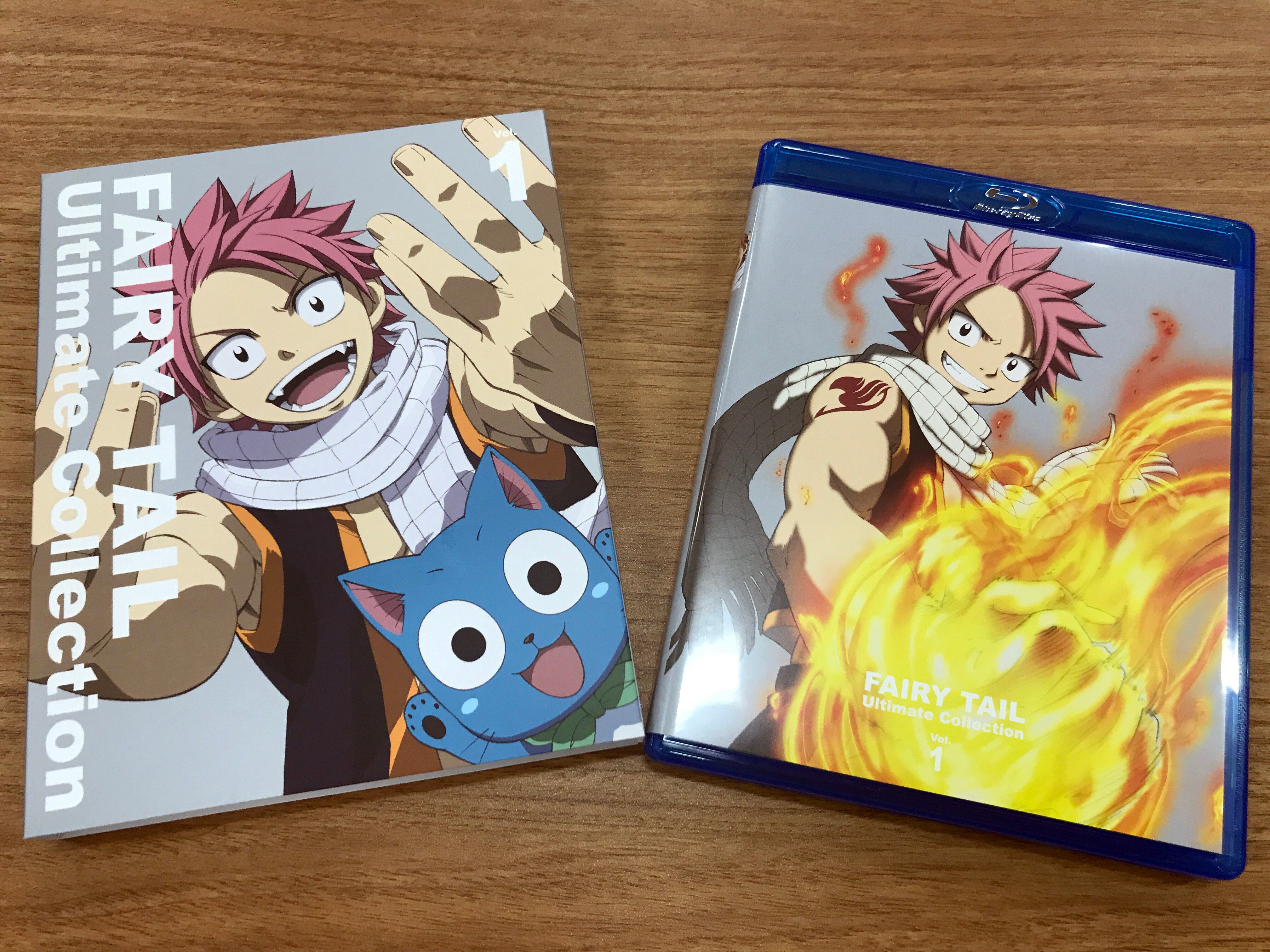 Twitter এ Tvアニメ Fairy Tail 公式 本日bd Box Vol 1発売 Box Fairy Tail Ultimate Collection Vol 1 が本日2 22発売となりました Disc4枚に第1話 第24話を納めたコンパクト仕様 ご予約でない方も 是非手に入れて下さい T Co Kfvxgvtc2l