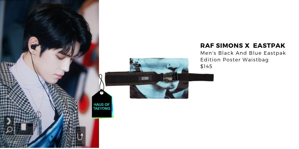 Raf Simons Eastpak x Raf Simons Poster Waistbag Blue