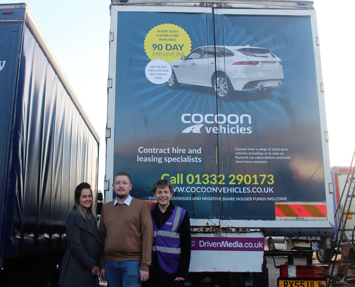 Huge thank you to @rhysadams and the @cocoonvehicles  team who met their #truck yesterday! 

A #Videotestimonial will follow, but for now, here's a picture of us. 

Would you like to meet a truck? Just let us know and we will arrange it. (Purchase required). #truckadvertrising