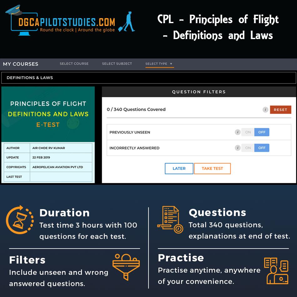 pilotstudies's tweet image. #CPL #TechnicalGeneral #principlesofflight #pof #aerodynamics #Definitionsandlaws #ETest uploaded. Contains 340 questions with instant answers and explanations provided at the end of test. Practice it ANYTIME ANYWHERE #pilots #Aviation #India #DGCA #knowledgeforflight