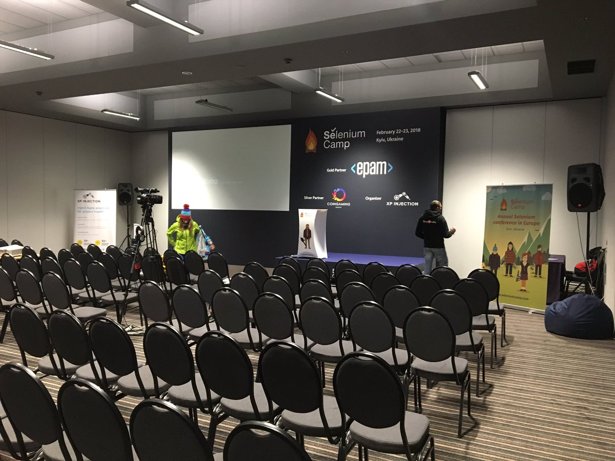 xpinjection's tweet image. Мы готовы к #SeleniumCamp 2019. Осталось только дождаться участников.
