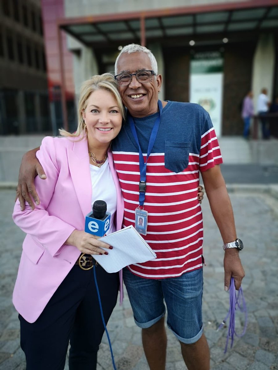 Annika Larsen On Twitter Thank You To My Work Husband Parliamentofrsa Who Stood With Me In The Rain The Heat And The Bloody Wind 19 Years Enca He Is A Kind