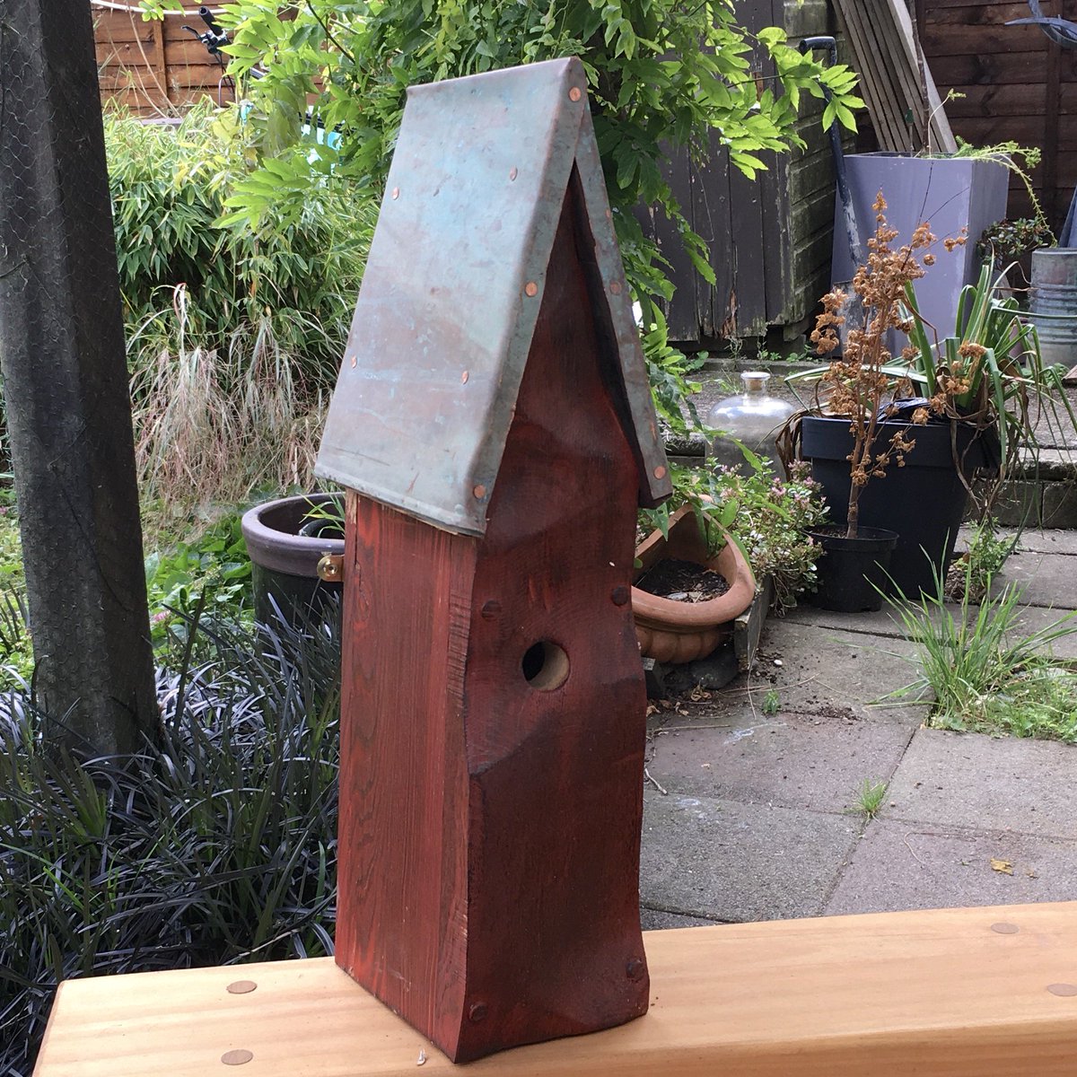 HenBeeGardens's tweet photo. Check our our range of bird houses all crafted from local reclaimed materials, perfect home for garden birds.
https://t.co/yBaCkdF5j0
#nestboxweek #homesfornature #lovewildlife #wilduk #Shropshire #garden #etsyshop https://t.co/Q6e6361gYW
