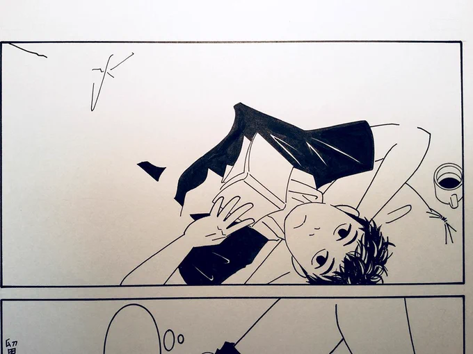 猫の日かー。みんなうまいなー、私猫描けないしなー…と思ってたら、貼ってるのならありました。 #猫の日 