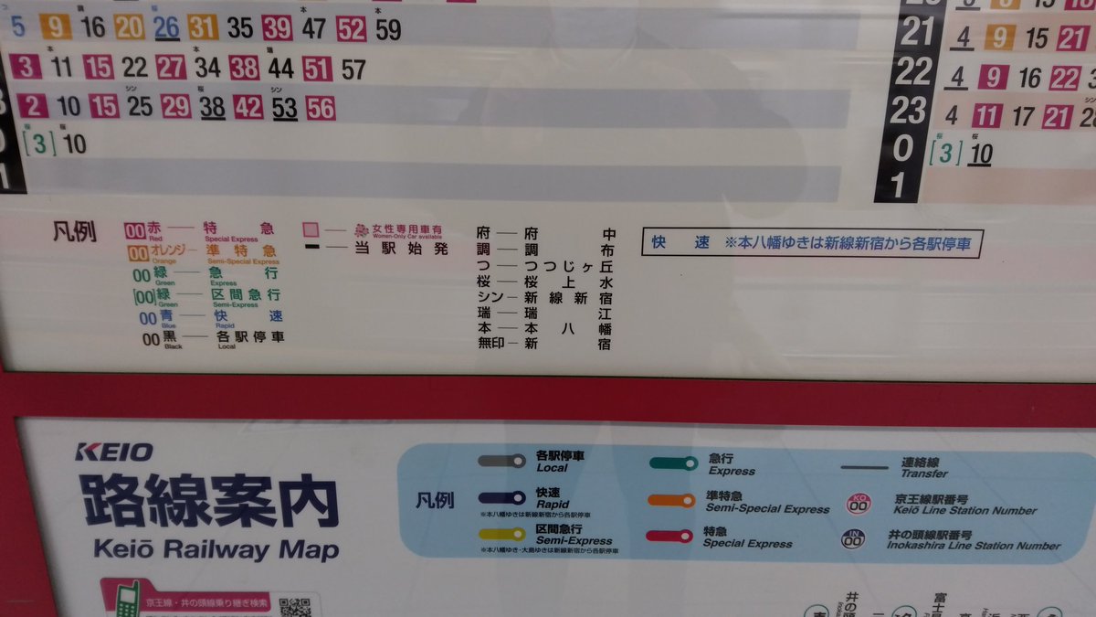 Etiqueta 京王線ダイヤ改正 Al Twitter